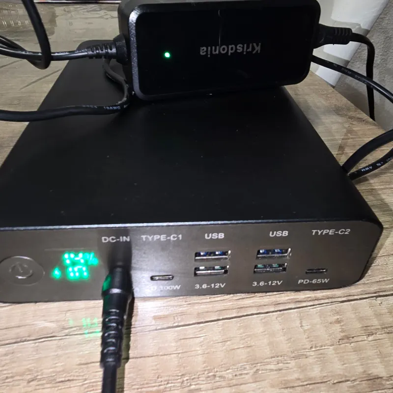 Krisdonia 64000mAh Power Bank Laptop afbeelding 5