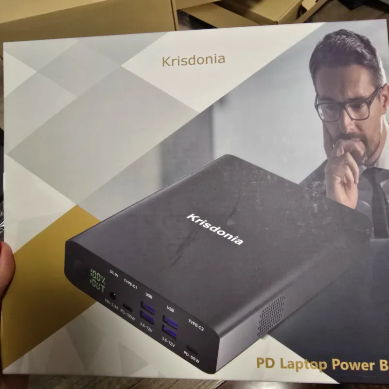 Krisdonia 64000mAh Power Bank Laptop afbeelding 8