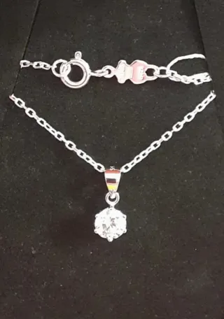 Cadena Tous y colgante brillante circonita luxente