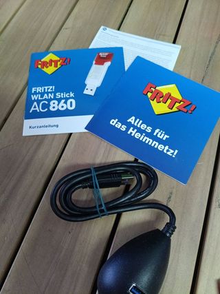Fritz!WLAN USB Stick AC 860 International - Alemán