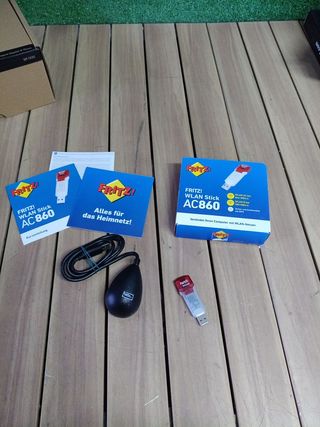 Fritz!WLAN USB Stick AC 860 International - Alemán