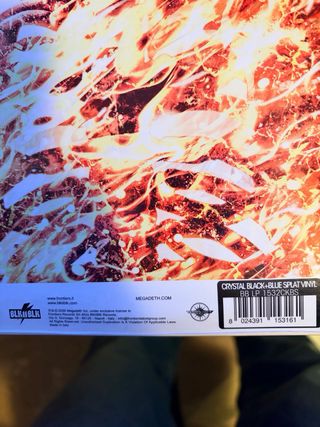 Megadeth Cyber Army Edición Limitada Vinilo