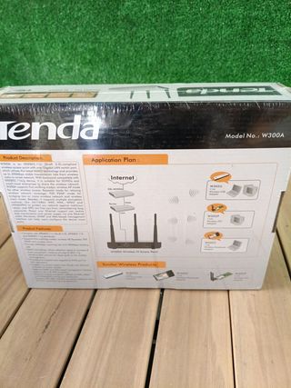 Tenda W300A - Router (Dual Band 10, 100 Mbit/s)