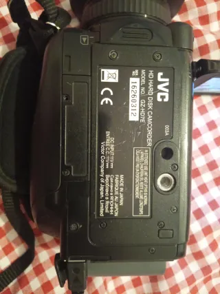 Videocámara JVC 3CCD Negra