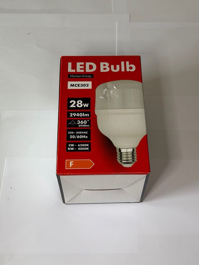 Bombilla LED Maclean Energy 28W MCE302
