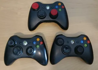 3 Mandos Xbox 360 Inalámbricos