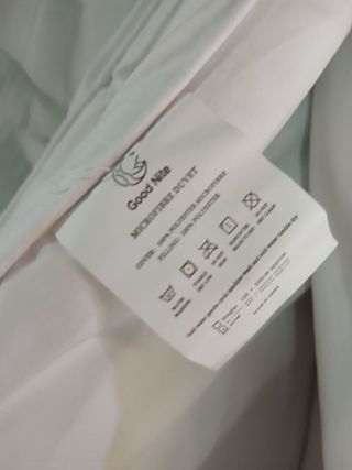 Edredón King 230x220cm - Blanco