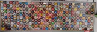 Colección de chapas de cerveza y refrescos