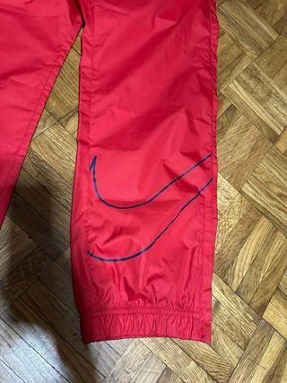 Pantalón de chándal rojo nike