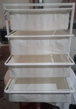 Cajonera Tela Ikea Blanca
