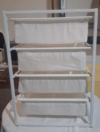 Cajonera Tela Ikea Blanca