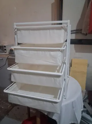 Cajonera Tela Ikea Blanca