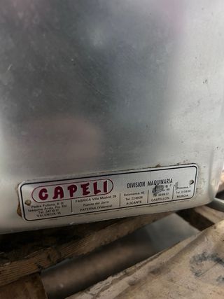 Sierra de huesos industrial Capeli