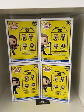 Funko Pop! Metallica 72 (4 figuras) or64