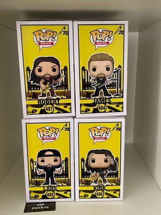 Funko Pop! Metallica 72 (4 figuras) or64