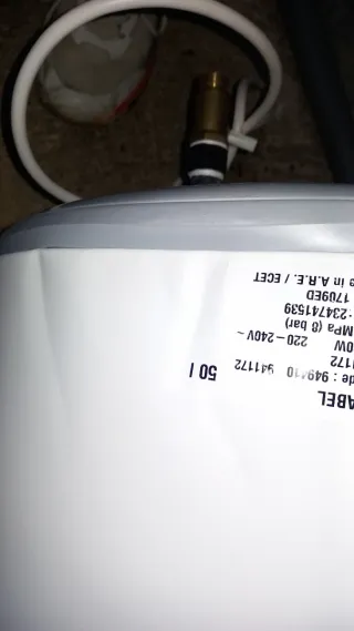 Calentador de agua 50L