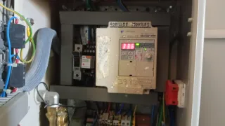 Cabina de pintura industrial