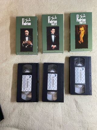 Trilogía El Padrino VHS Widescreen