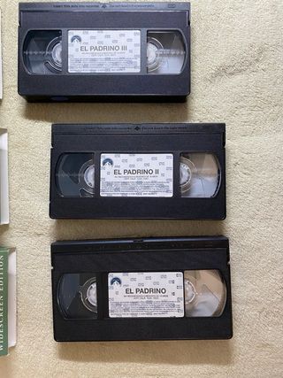 Trilogía El Padrino VHS Widescreen