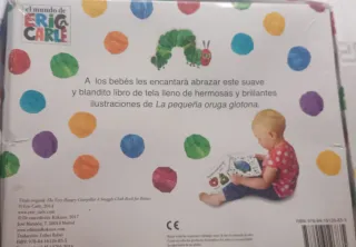 La oruga libro de tela para abrazar