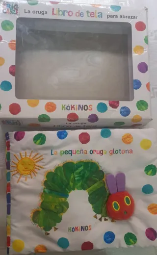La oruga libro de tela para abrazar