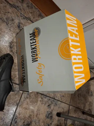 Zapatos de seguridad WORKTEAM negros