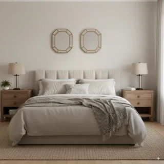 Espejo Octogonal Veneciano Dorado