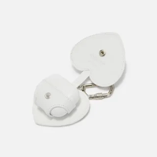 Custodia Airpods AMBUSH a forma di cuore bianco
