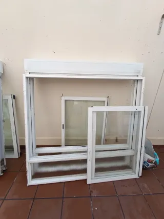 Ventanas aluminio blanco