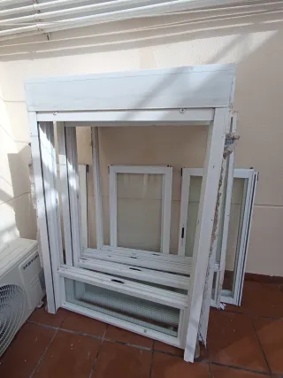 Ventanas aluminio blanco