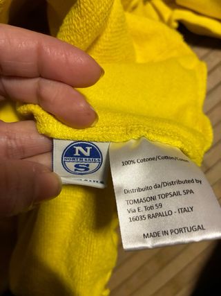 Sudadera North Sails Amarilla Talla L
