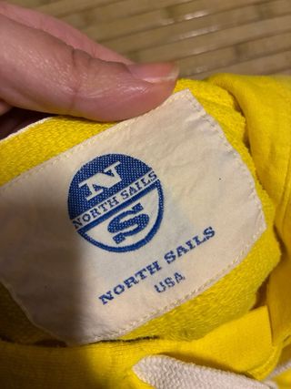 Sudadera North Sails Amarilla Talla L