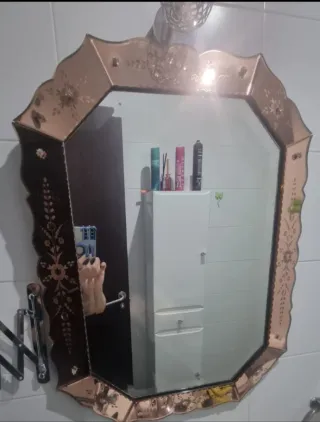 Espejo Veneciano Dorado