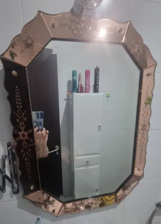 Espejo Veneciano Dorado