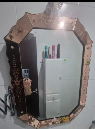 Espejo Veneciano Dorado