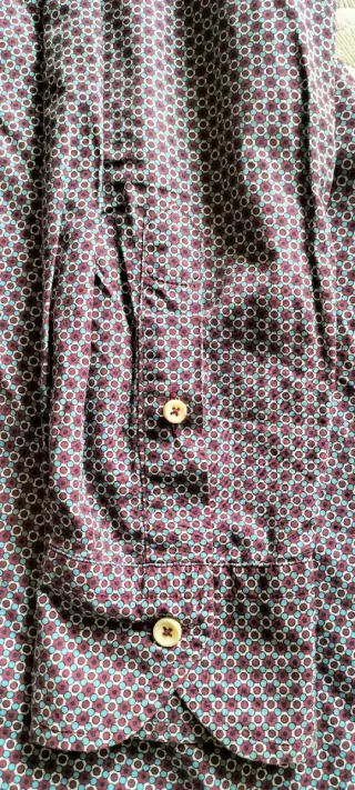 Camisa hombre marca italiana Xacus Estampada