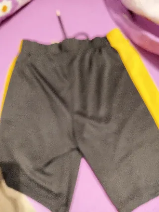 Pantalón corto Lakers Negro y Amarillo