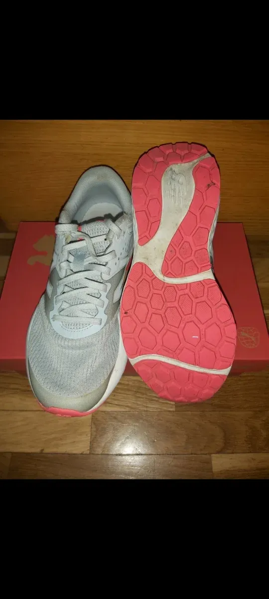Zapatillas New Balance Gris/Rosa Talla 38