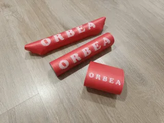 Protecciones Orbea BMX Rojas