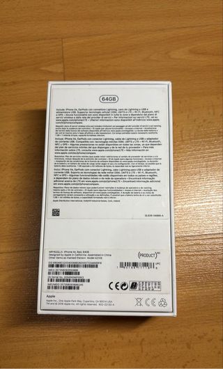 iPhone XR Rosso Salute batteria 78%