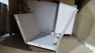 Comedero Automático para Perros, Alimentador para Mascotas de Exterior de11 Kg, Alimentador Galvanizado por Gravedad para Perros