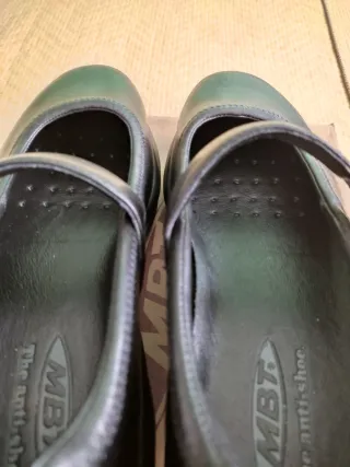 Zapatos MBT Negros Mujer