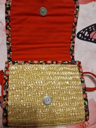 Bolso infantil paja Min bandolera