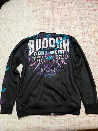 Sudadera Buddha cremallera talla L