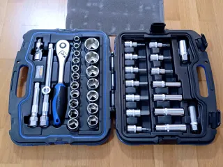 Set Carraca y Vasos 1/2", 39 Piezas, marca Heyco