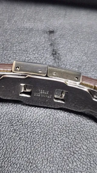 Pulsera Lotus Hombre Piel y Metal