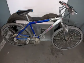 Bicicleta MGH 26 Plata/Azul
