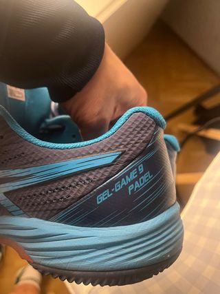 Zapatillas Padel Asics Gel Game 9 Azul