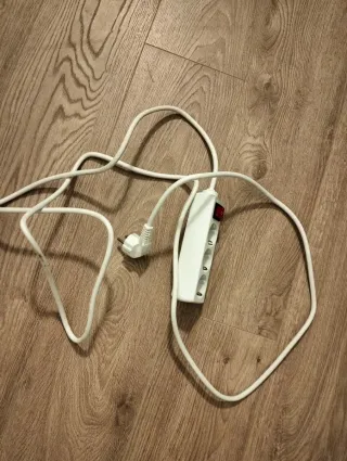 Regleta 3 enchufes con interruptor