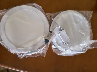 HYBEC - Downlight LED Techo Empotrable, Focos LED Interior Techo, Downlight LED, Foco LED Interior, Downlight LED 220mm, Focos E